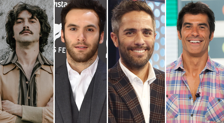 Javier Rey, Ricardo Gómez, Roberto Leal y Javier Fernández