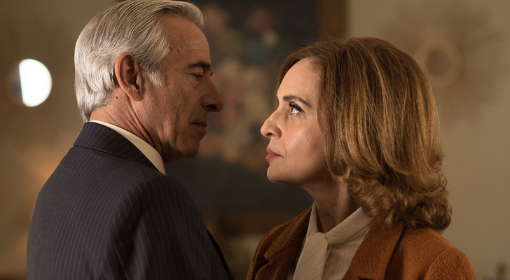 Adriana Ozores e Imanol Arias ('Velvet colección')