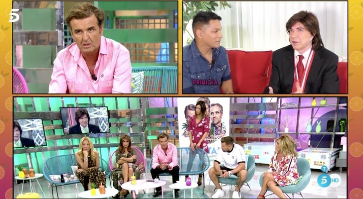 Antonio Moreno contanto la verdad sobre Camilo Sesto, en 'Sálvame'