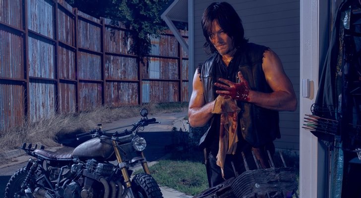 Norman Reeds como Daryl Dixon en 'The Walking Dead'