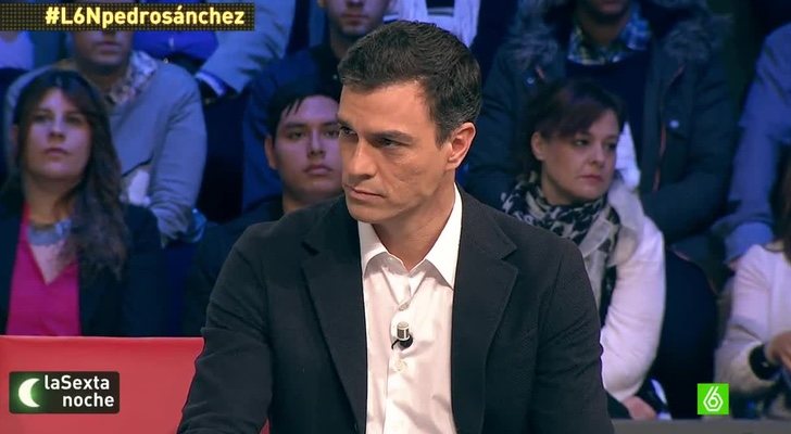 Pedro Sánchez en 'laSexta noche'