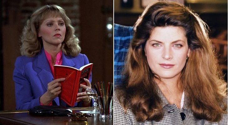 Shelley Long (izq.) y Kirstie Alley (der.) en 'Cheers'