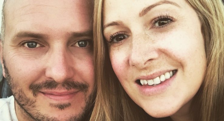 Rachael Bland y su marido