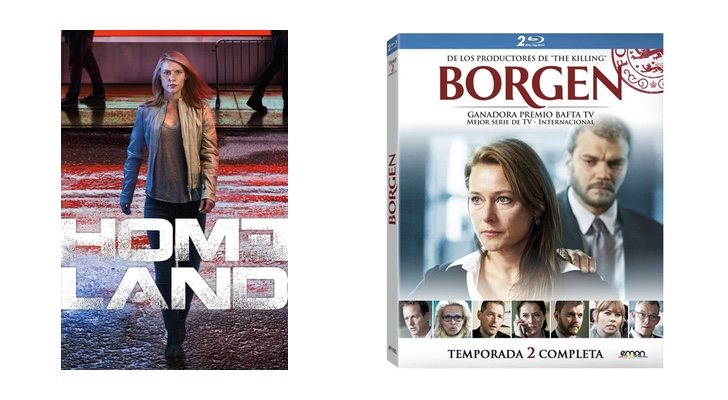 'Homeland' y 'Borgen'