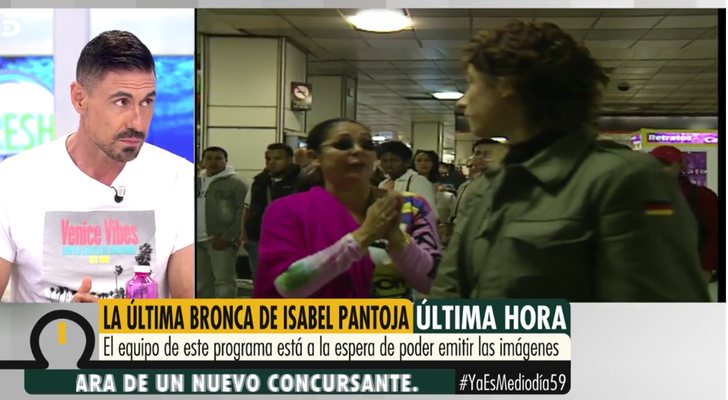 Isabel Pantoja impide que 'Ya es mediodía' emita las imágenes de la polémica