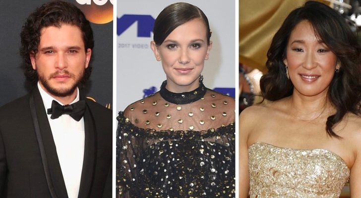 Kit Harington, Millie Bobby Brown y Sandra Oh, presentadores de los Emmy 2018