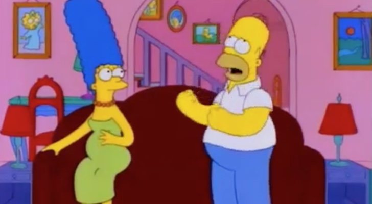 La escena del error de 'Los Simpson'