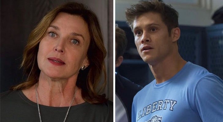 Brenda Strong y Timothy Granaderos en 'Por 13 razones'