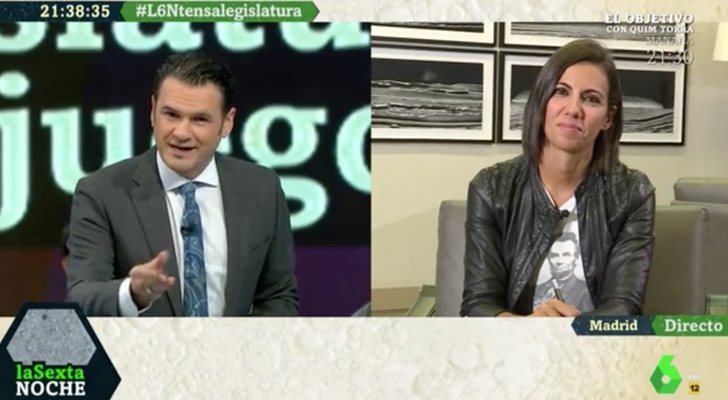Iñaki López y Ana Pastor en 'laSexta Noche'