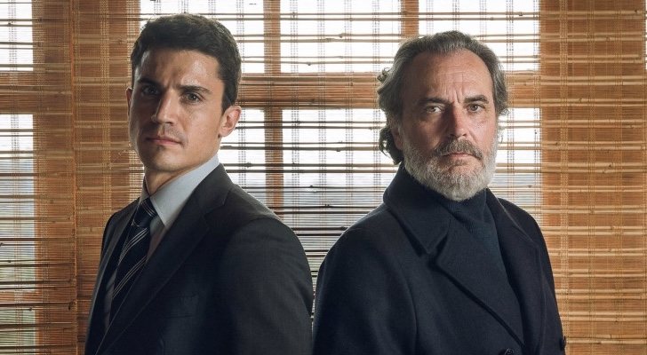 Álex González y José Coronado en &#39;Vivir sin permiso&#39;