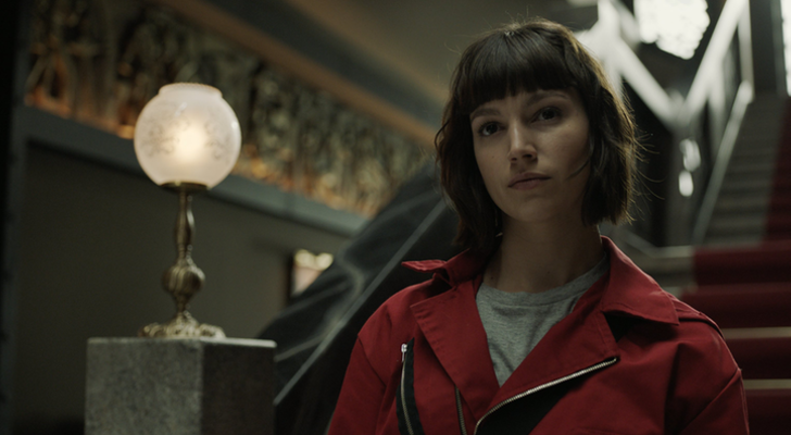 Úrsula Corberó en 'La Casa e Papel'