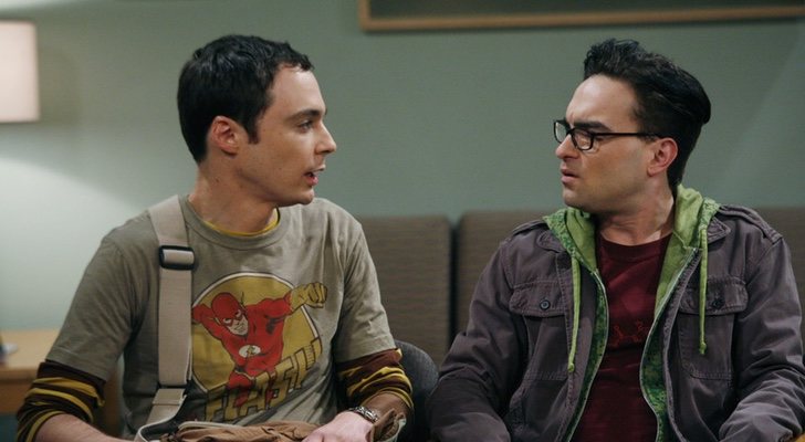 Jim Parsons y Johnny Galecky como los inseparables Sheldon y Leonard de 'The Big Bang Theory'