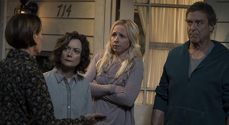 Laurie Metcalf, Sara Gilbert, Lecy Goranson y John Goodman en &#39;Los Conner&#39;