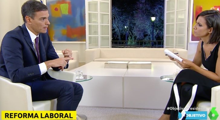 Pedro Sánchez y Ana Pastor frente a frente en &#39;El objetivo&#39;