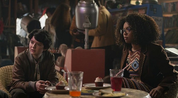  Jaz Sinclair y Lachlan Watson en 'Las escalofriantes aventuras de Sabrina'