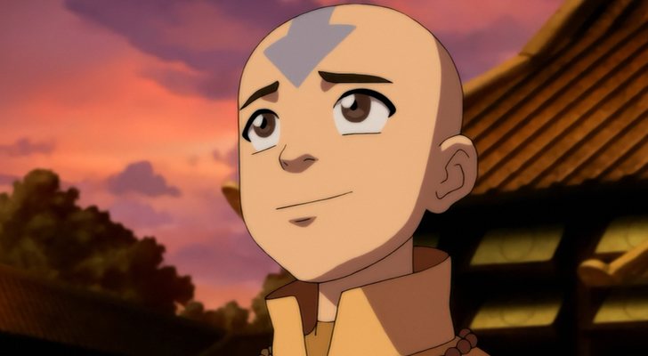Aang en 'Avatar: La leyenda de Aang'