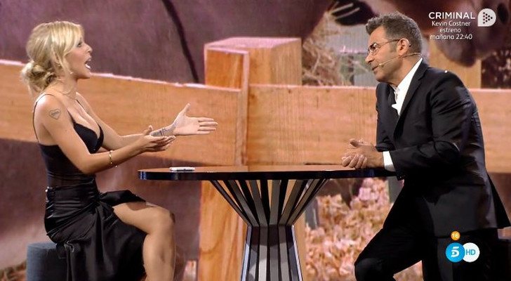 Jorge Javier y Oriana en la entrevista de este martes