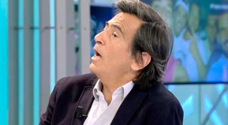 Arcadi Espada en una de sus apariciones televisivas