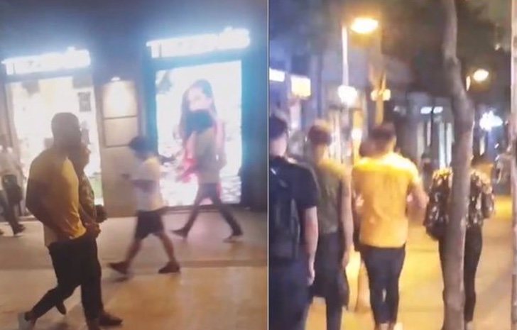 El Maestro Joao y Pol Badía paseando juntos por Madrid