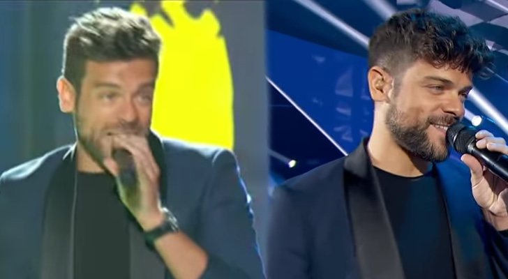 Ricky en la Gala 0 de 'OT 2017' y en la de 'OT 2018'