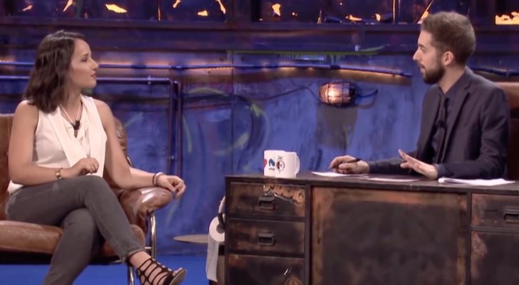 Rebeca Haro y David Broncano en 'La resistencia'