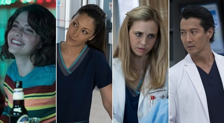 Paige Spara, Christina Chang, Fiona Gubelmann y Will Yun Lee en 'The Good Doctor'