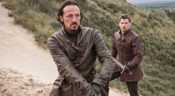 Bronn y Jaime Lannister (Nikolaj Coster-Waldau) en 'Juego de Tronos' 