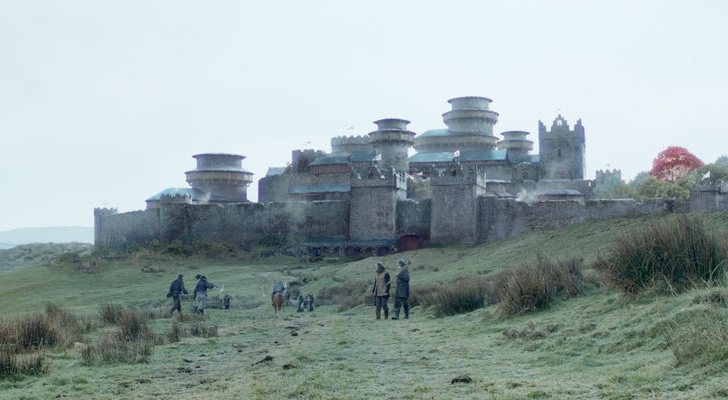 Vista de Invernalia en la serie 'Juego de Tronos'