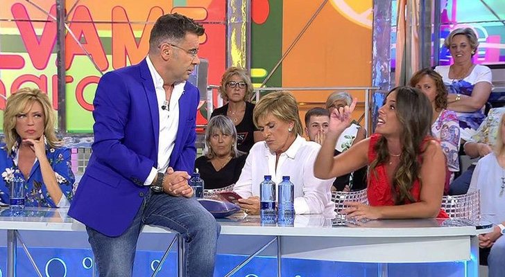 Anabel Pantoja se enfada con Jorge Javier Vázquez en &#39;Sálvame&#39;