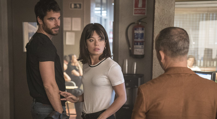 Alfonso Bassave, Anna Castillo y Javier Gutiérrez en 'Estoy vivo'