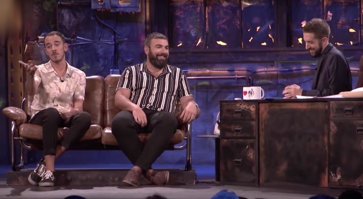 Alberto Casado, Rober Bodegas y David Broncano, en 'La resistencia'