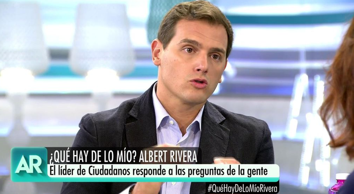 Albert Rivera y Ana Rosa Quintana