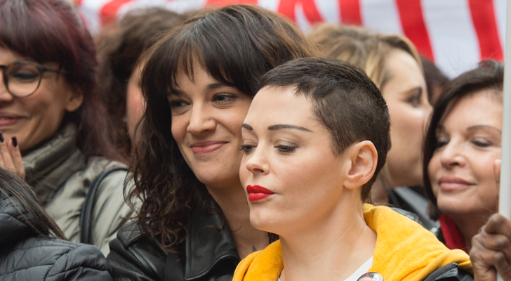 Rose McGowan y Asia Argento