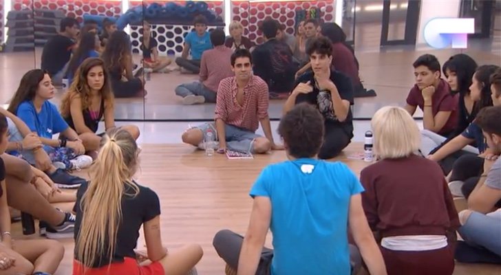 Los Javis visitan la Academia de 'OT 2018'