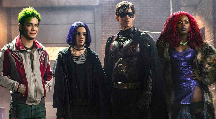 Equipo protagonista de 'Titans'