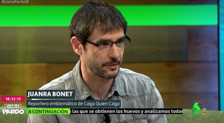 Juanra Bonet en 'Liarla Pardo'