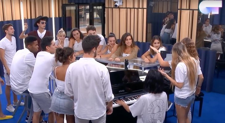 Concursantes de &#39;OT 2018&#39; cantando 