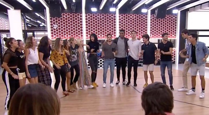Los concursantes de 'OT 2018' en el segundo pase de micros de la Gala 2