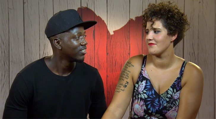 Laura y Siqui, en su cita en 'First Dates'