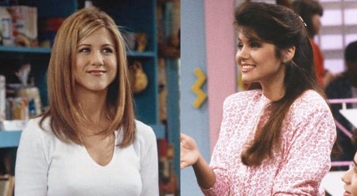 Jennifer Aniston y Tiffani Thiessen