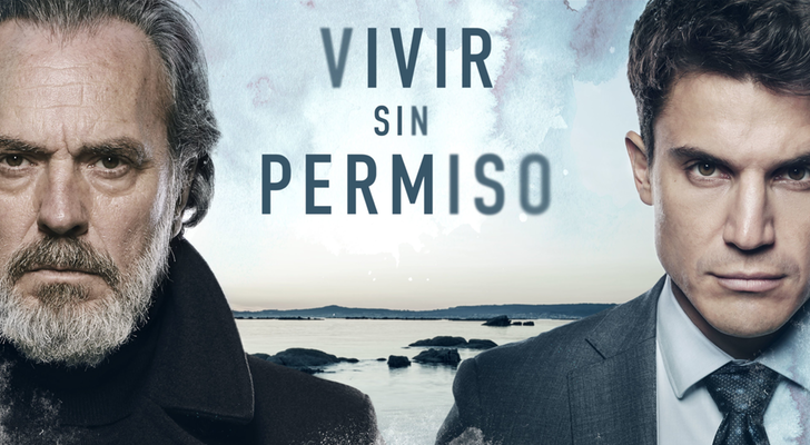 Cartel promocional de 'Vivir sin permiso'