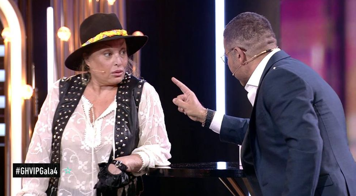 Aramís Fuster y Jorge Javier Vázquez, en 'GH VIP 6'