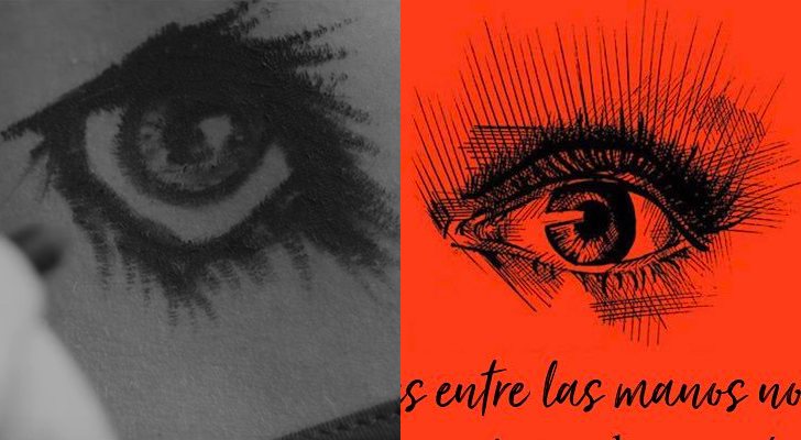 El ojo en el videoclip de Cepeda y en la portada del libro de Aitana