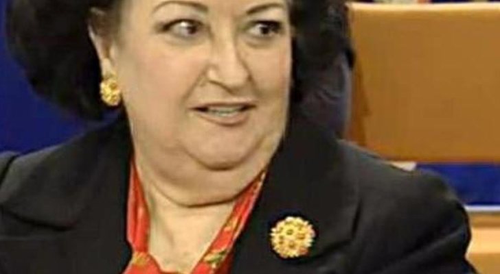 Montserrat Caballé en el programa de Televisión Española 'Ya te vale'