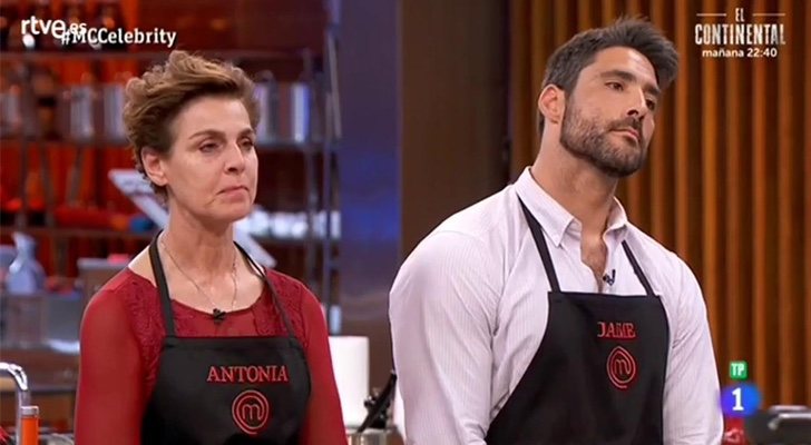 Antonia Dell&#39;Atte y Jaime Nava, en &#39;MasterChef Celebrity&#39;