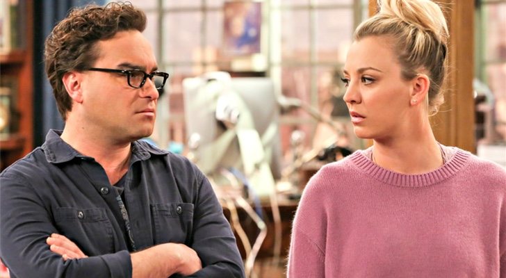 Leonard y Penny, en &#39;Big Bang&#39;