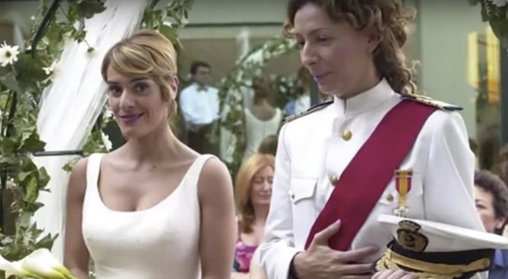 Diana (Anabel Alonso) acabó casándose en 'Siete vidas'