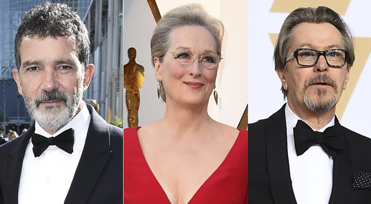 Antonio Banderas, Meryl Streep y Gary Oldman