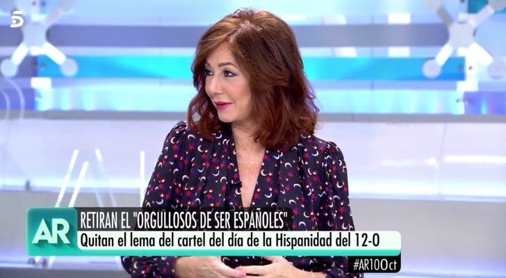 Ana Rosa Quintana en 'El programa de AR'