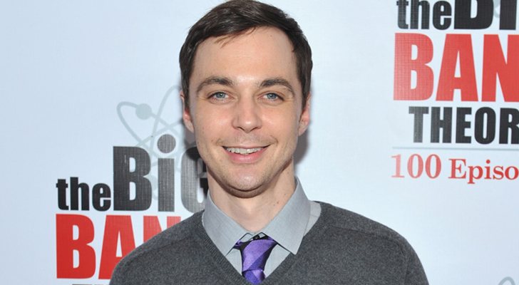 Jim Parsons en la fiesta de los 100 episodios de 'The Big Bang Theory'